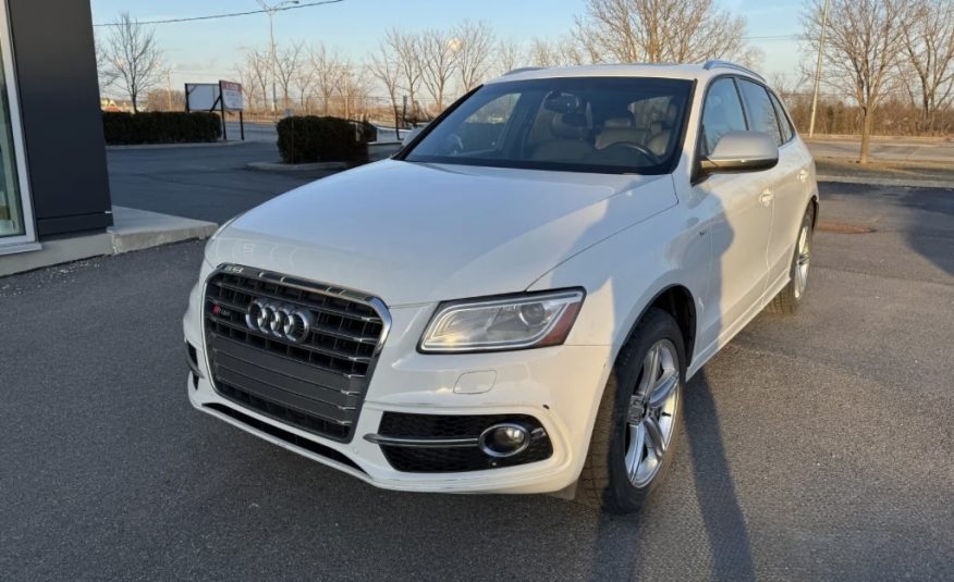 2014 Audi SQ5 3.0T Technique