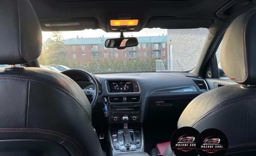2014 Audi SQ5 3.0T Technique